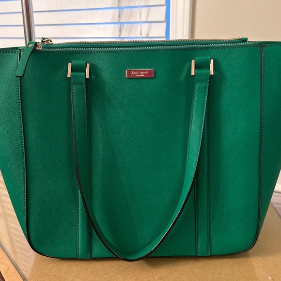 Kate Spade Newbury Lane Tote Briar Green - Picture 3 of 5